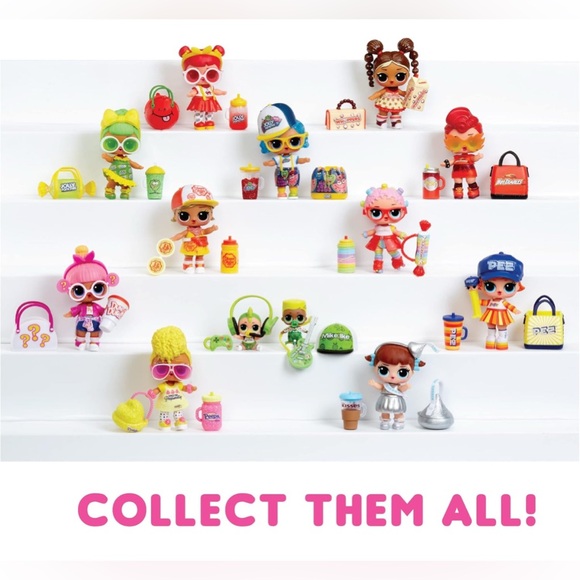New L.O.L Surprise Mini Sweet dolls 4pk ,Vending Machine, Color me Studio Bundle - Picture 4 of 14
